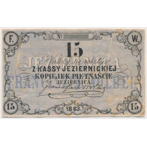 Jeziernica, Franciszek Wolbek, 15 kopiejek 1863 - bardzo rzadkie