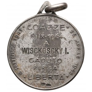 Włoski medal poległym 1943-1945 dla Polaka 