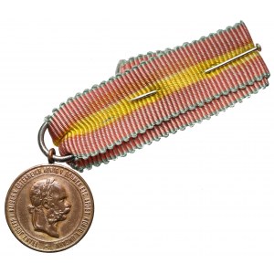 Medal Wojenny 1873 - miniaturka (16mm)