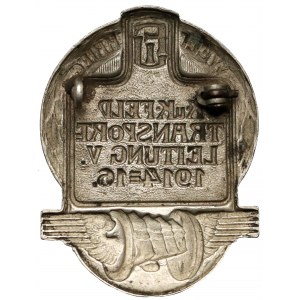 Kappenabzeichen: K.u.K. Feldtransport-Leitung v. 1914-16