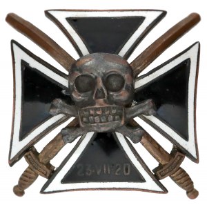 Odznaka, Dywizjon Huzarów Śmierci - bardzo rzadka