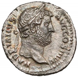 Hadrian, Denar Rzym (134-138) - Salus 