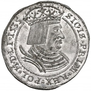 MAJNERT, jednostronna, cynowa odbitka Talara 1535 Zygmunta I Starego