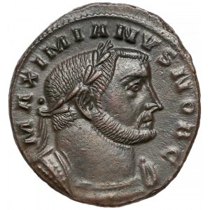 Galeriusz, Follis Lugdunum (301-303) - Geniusz 