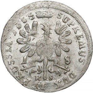 Prusy-Brandenburgia, Fryderyk Wilhelm, Ort Królewiec 1685 HS