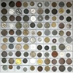 Kolekcja monet zastępczych (241szt)