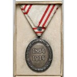 Merit Medal of the Red Cross, Silver, in case