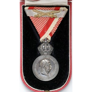 Militär-Verdienstmedaille Signum Laudis in Silber, Franz Joseph, 2. Verleihung