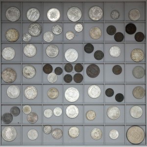 Austria, mała kolekcja ciekawszych monet (65szt)