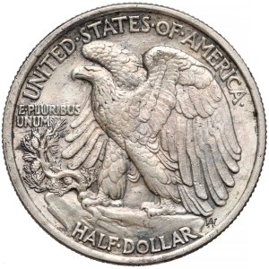 USA, 1/2 dolara 1934 Walking Liberty