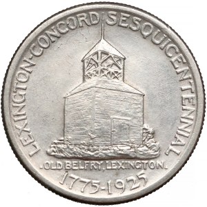 USA, 1/2 dolara 1925 - Lexington Concord
