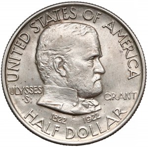 USA, 1/2 dolara 1922 - Ulysses S. Grant