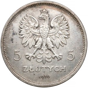 Sztandar 5 złotych 1930 - GŁĘBOKI