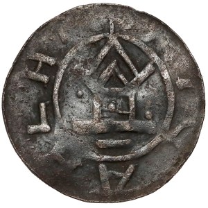 Niemcy, Saksonia, Otto III (983-1002), Denar z kapliczką