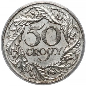 50 groszy 1938 - niklowane - PCGS MS62