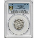 50 groszy 1938 - niklowane - PCGS MS62