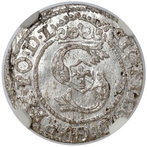 Zygmunt III Waza, Szeląg Ryga 1590 - NGC MS62