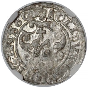 Zygmunt III Waza, Szeląg Ryga 1601 - PO.D:LI - NGC MS63