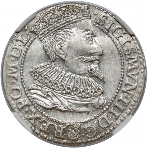 Zygmunt III Waza, Szóstak Malbork 1596 - NGC AU58