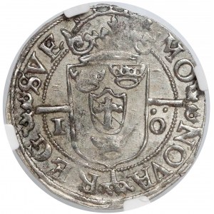 Zygmunt III Waza, 1 öre 1597, Sztokholm - NGC AU58