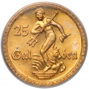 Wolne Miasto Gdańsk, 25 guldenów 1930 - PCGS MS64