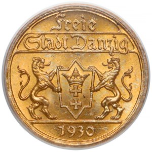 Wolne Miasto Gdańsk, 25 guldenów 1930 - PCGS MS64