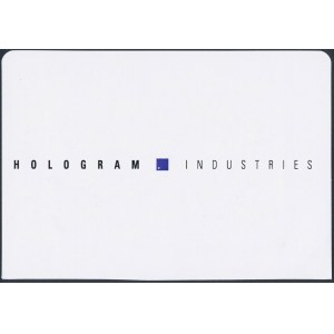 Hologram Industries - druk typu VISA w paszporcie - mały hologram