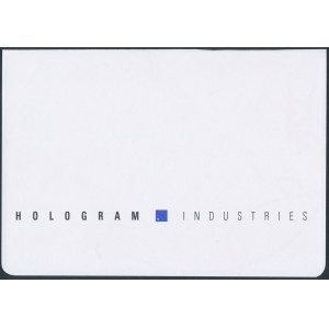 Hologram Industries - druk typu VISA w paszporcie - duży hologram