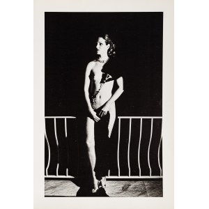 Helmut Newton, Capri v noci, 1977 z portfólia ''Special Collection 24 photos lithographs'', 1979
