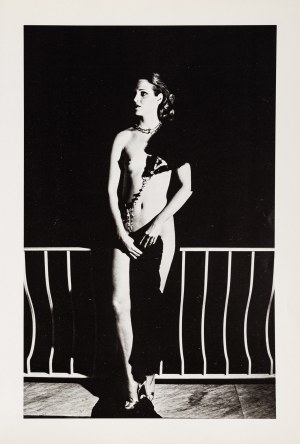 Helmut Newton, Capri at Night, 1977 z teki ''Special Collection 24 photos lithographs'', 1979