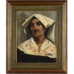 ATTR. ENRICO GAETA (Castellammare di Stabia, 1840 - 1887), Portrait of old peasant