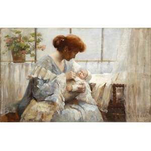 ATTR. M. EVERART (EARLY XX CENTURY), Maternity, 1905