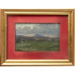 ALBERTO CAROSI (Rome, 1891 - 1967), Country landscape