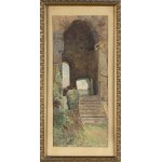 DANTE RICCI (Serra San Quirico, 1879 - Rome, 1957), View of roman ruins