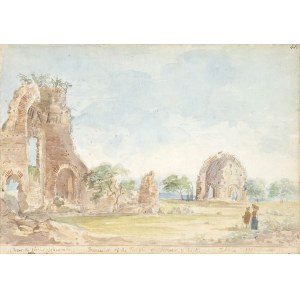 ANONYMOUS (XIX CENTURY), Remains of Circus of Maxentius, 1821