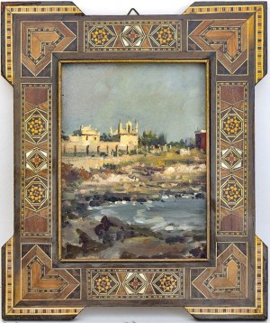 ATTR. FAUSTO ZONARO (Masi, 1854 - Sanremo, 1929), Arabic landscape