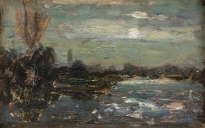 BEPPE CIARDI (Venice, 1875 - Quinto di Treviso, 1932), Venice sea landscape