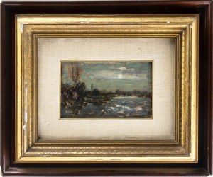 BEPPE CIARDI (Venice, 1875 - Quinto di Treviso, 1932), Venice sea landscape