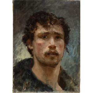 FRANCESCO PAOLO MICHETTI (Tocco da Casauria, 1851 - Francavilla al Mare, 1929), Self-portrait, 1878 ca.