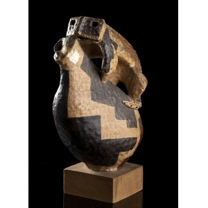 CESARE SIVIGLIA (Colombia, 1918 - Roma, 2003), Zoomorphic vase, 1963