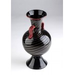 VETRERIA MASCHIO, Blown glass vase, 20s/30s