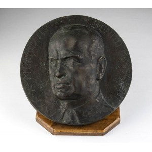 GIOVANNI (NANNI) SERVETTAZ (1892-1973), Benito Mussolini portrait, 1932-1933