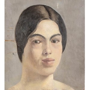 CARLO LEVI (Turin, 1902 - Rome, 1975), Portrait of a young lady