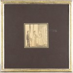 VIRGILIO GUIDI (Rome, 1891 - Venice, 1984), La visita, 1921