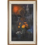 ELIANO FANTUZZI (Modena, 1909 - 1987), Fioraria romana