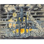 ORFEO TAMBURI (Jesi, 1910 - Paris, 1994), Industrial landscape