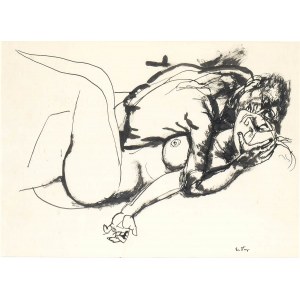 RENATO GUTTUSO (Bagheria, 1911 - Rome, 1987), Lovers