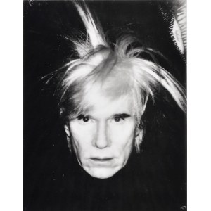ANDY WARHOL (Pittsburgh, 1928 - New York, 1987), Self Portrait - Fright Wig, 1986