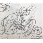 STAROWIEYSKI Franciszek - Bilateral anatomical sketch - 1990s