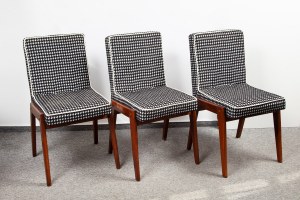 Jozef CHIEROWSKI (1927 - 2007), Set of 3 chairs 